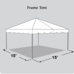 15x15 Frame Tent
