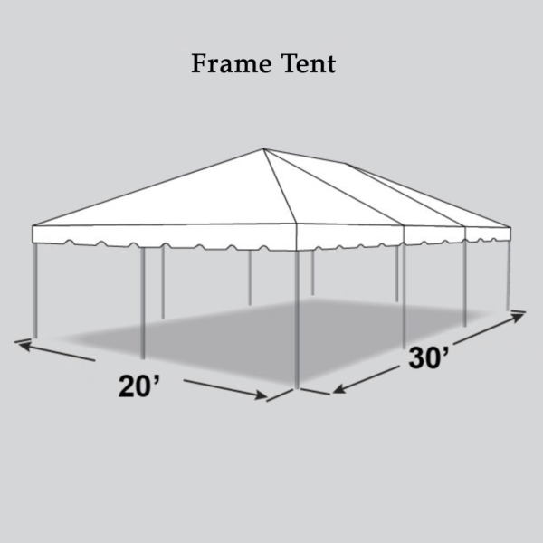 20x30 Frame Tent