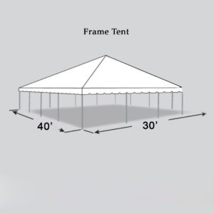 40x30 Frame Tent