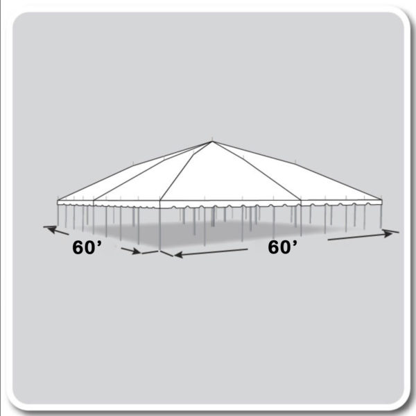 60x60 Pole Tent