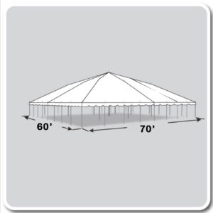 60x70 Pole Tent