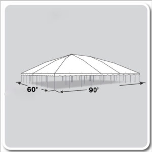 60x90 Pole Tent