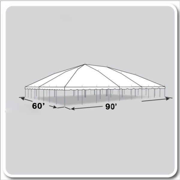 60x90 Pole Tent