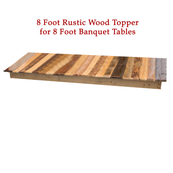 8 ft Wood Topper