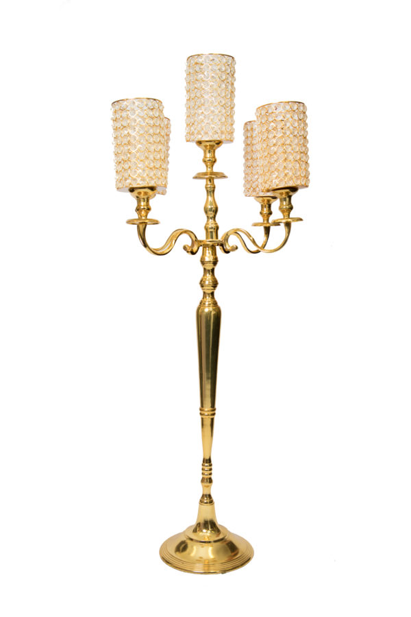 44" Gold Candelabra