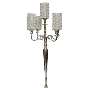 44" Silver Candelabra