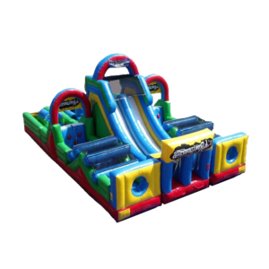 Inflatable Adrenaline Rush Obstacle Course
