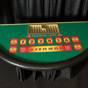 Chuck A Luck Game Table