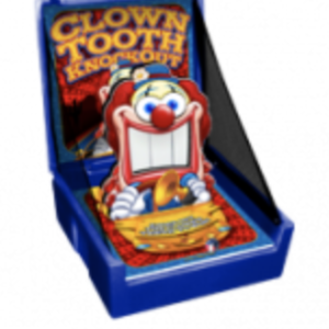 Clown Tooth Knock Down Carnival Game Rental