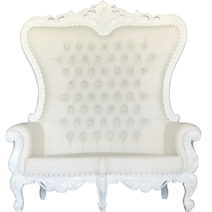 Double Throne Settee Rental