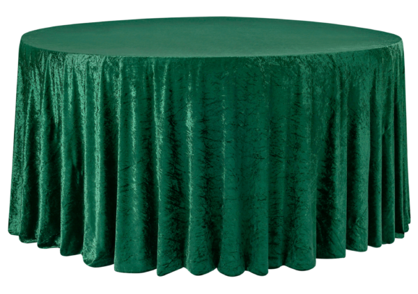 Emerald Green Velvet Linen