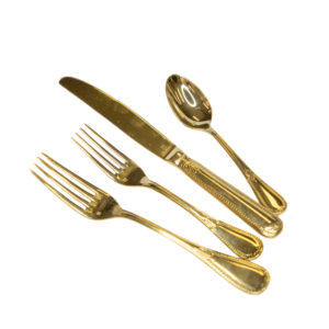 Gold Flatware