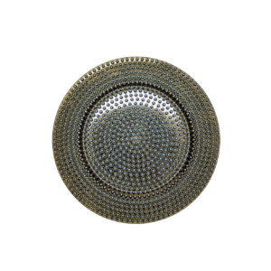 Gold Hammered Charger Plate