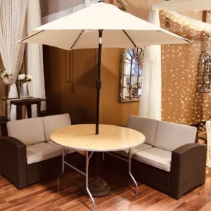 48" Umbrella Tables