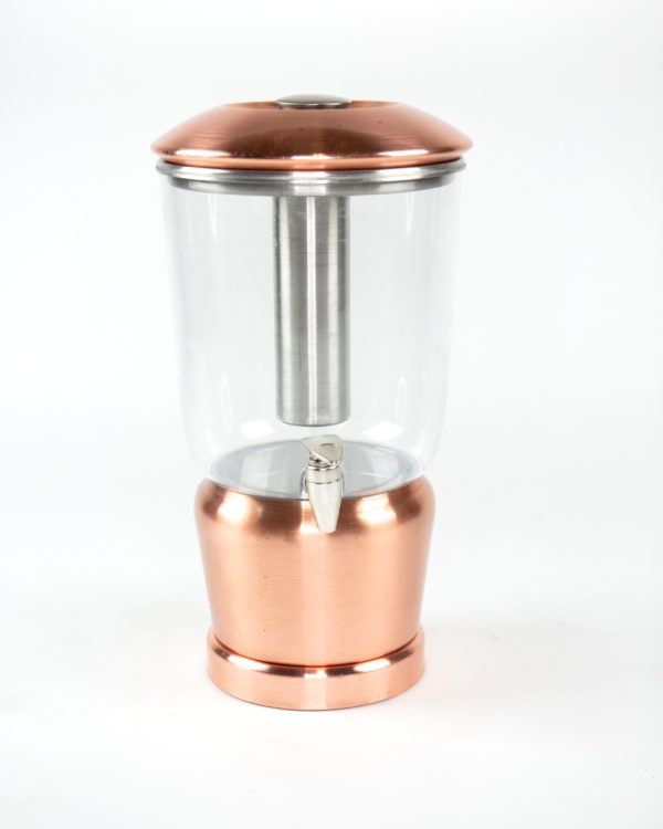 Rose Gold 3 Gallon Cold Beverage Dispenser