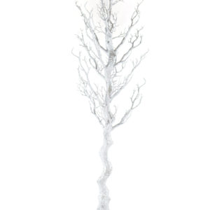 59" Silver Glitter Manzanita Tree