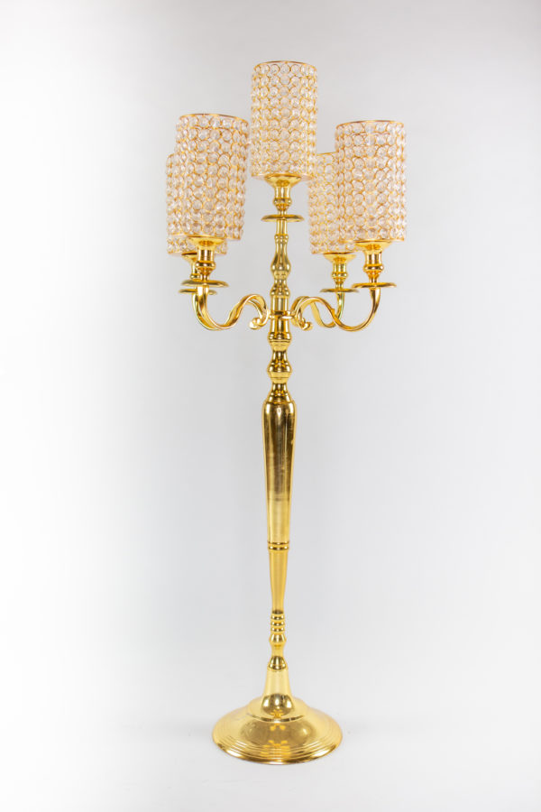 44" Gold Candelabra