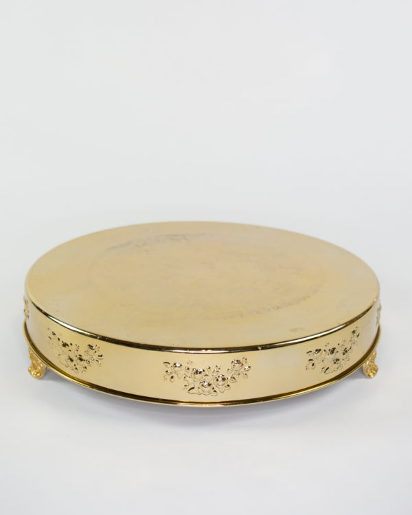 22 Inch Gold Cake Stand