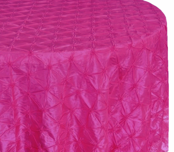 Fuchsia Pinchwheel Linen