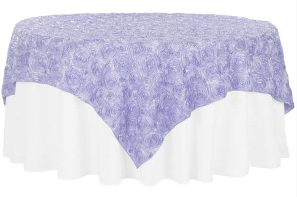 Lavender Rosette Linen