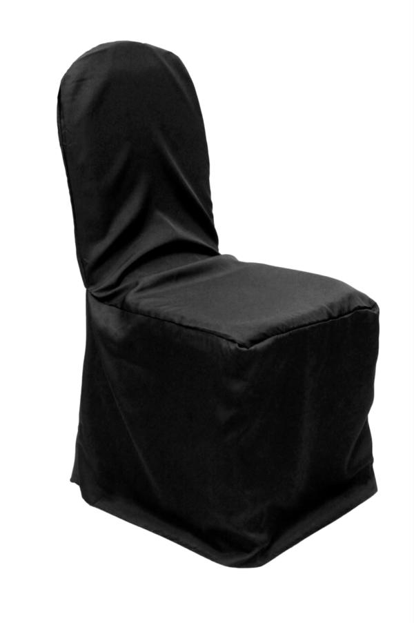 Black Banquet Chair Cover