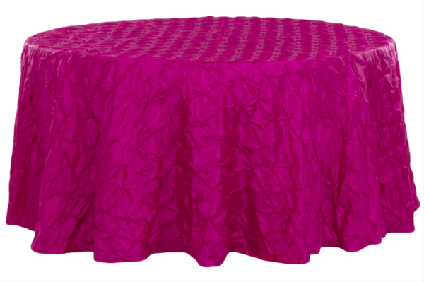 Fuchsia Pinchwheel Linen