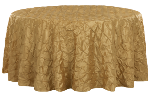 Gold Pinchwheel Linen