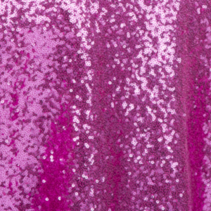 Fuchsia Sequin Linen