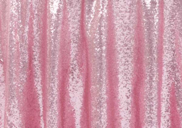 Pink Sequin Linen