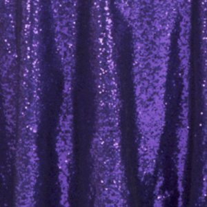 Purple Sequin Linen