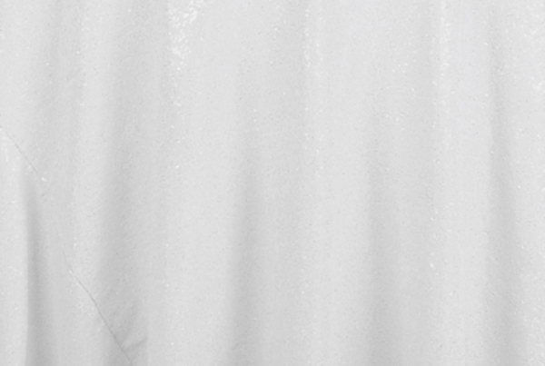 White Sequin Linen