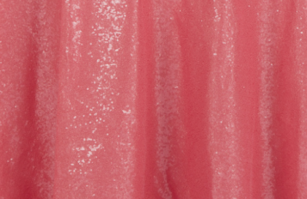 Coral Sequin Linen