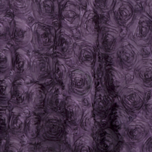 Eggplant Rosette Linen