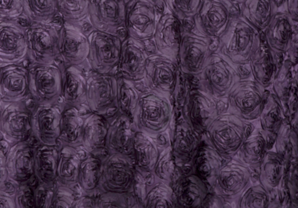 Eggplant Rosette Linen