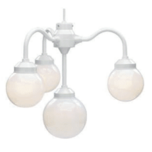 globe chandelier tent light rental