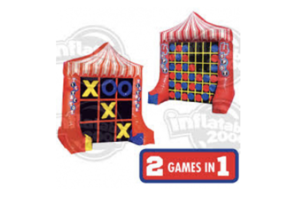 inflatable tic tac toe rental