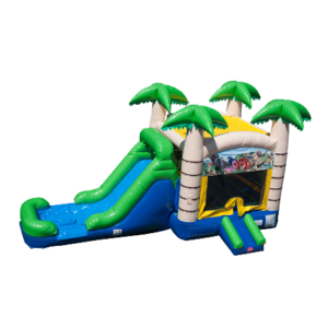 Tropical Combo Bounce House Rental