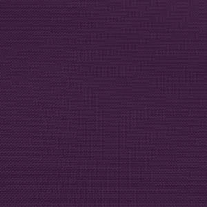 Aubergine Polyester Linen