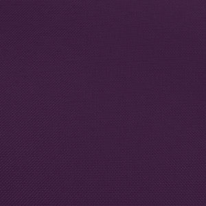 Aubergine Polyester Linen