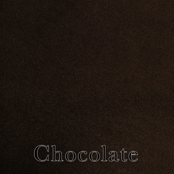 Chocolate Spandex Linen