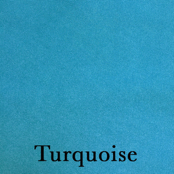 Turquoise Spandex Linen