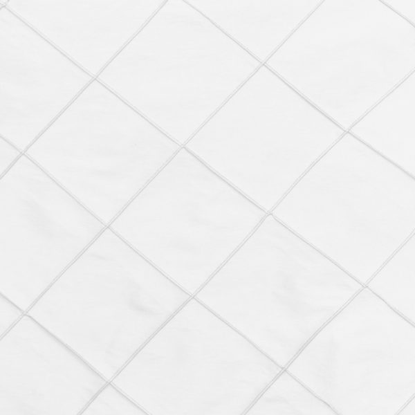 White Pintuck Linen